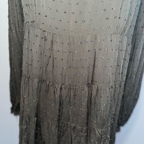 Green Tiered Babydoll Mini Dress, Women’s New with Tags - Picture 4 of 8